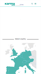 Mobile Screenshot of karma-europe.com
